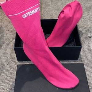Vetements sock heels 41